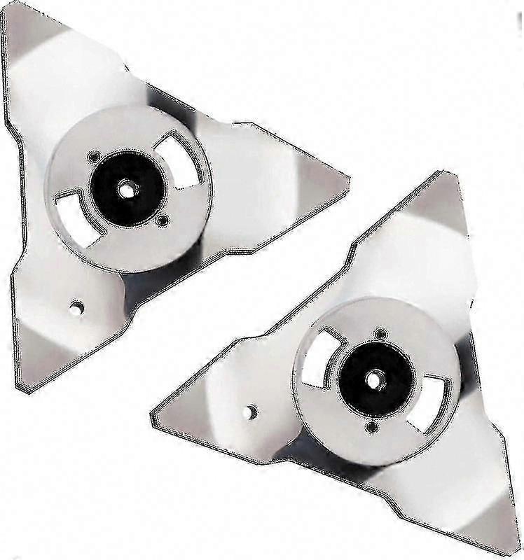 2er-Pack Ersatzmesser aus Edelstahl für Robomow RS, TS, MS, RC, TC, MC Mähroboter Modelle