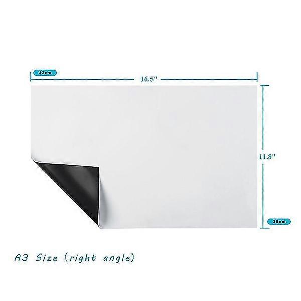 A3 A4 Magnetic Whiteboard Reminder Fridge Family Message Board Office Memo A3 Size
