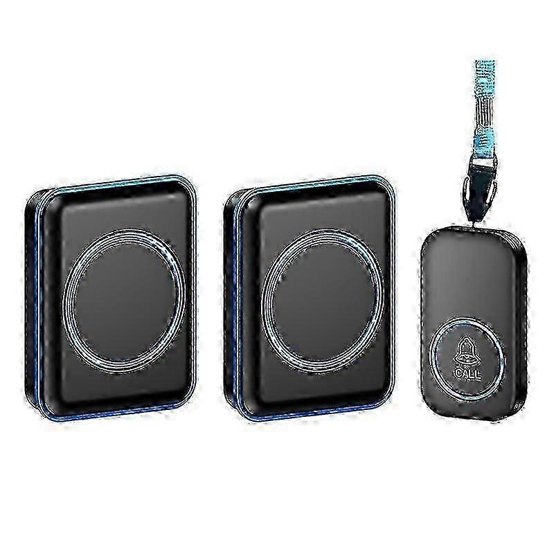 Caregiver Pager, FullHouse Wireless Call Button 1000  Feet, SOS Alert Nurse Calling Elderly Fall Hel Edition 0830