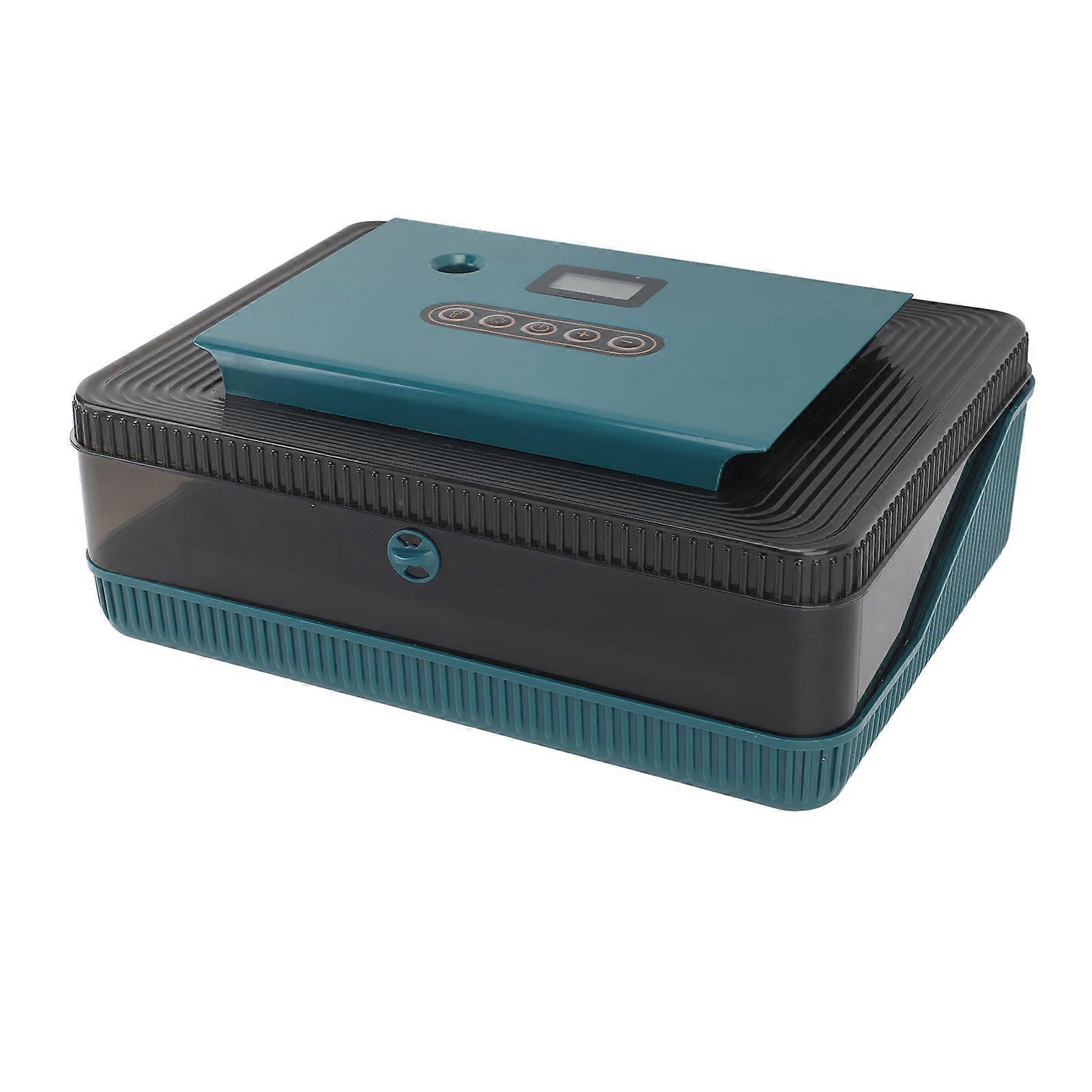 25 Eier Automatischer Inkubator 38x29x14,5cm Dual-Display EU-Stecker