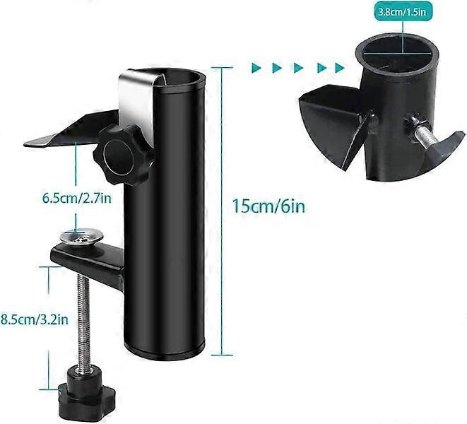 Balcony railing umbrella stand, easy to install, suitable for multiple scenarios