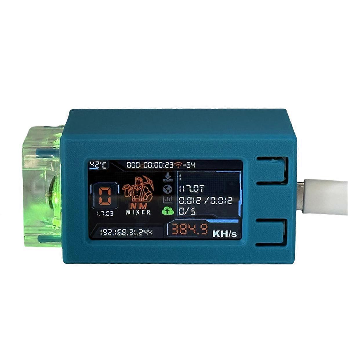 Nerdminer V2 Pro Max 390KH/S Solo Lottery Miner NMMiner BTC Miner Nerd Miner  Bitcoin Crypto