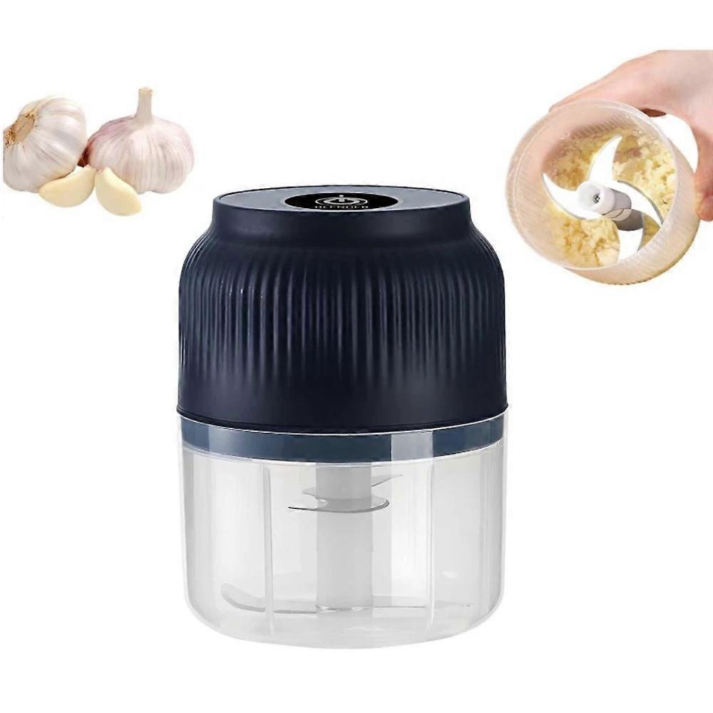 Electric Garlic Chopper 100ML Garlic Grinder Masher Onion Chopper Food Processor Rechargeable Food Processor