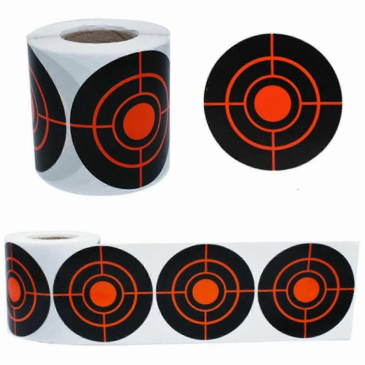 250stk/roll Shooting Target Adhesive Shoot Targets Splatter Reaktive klistremerker