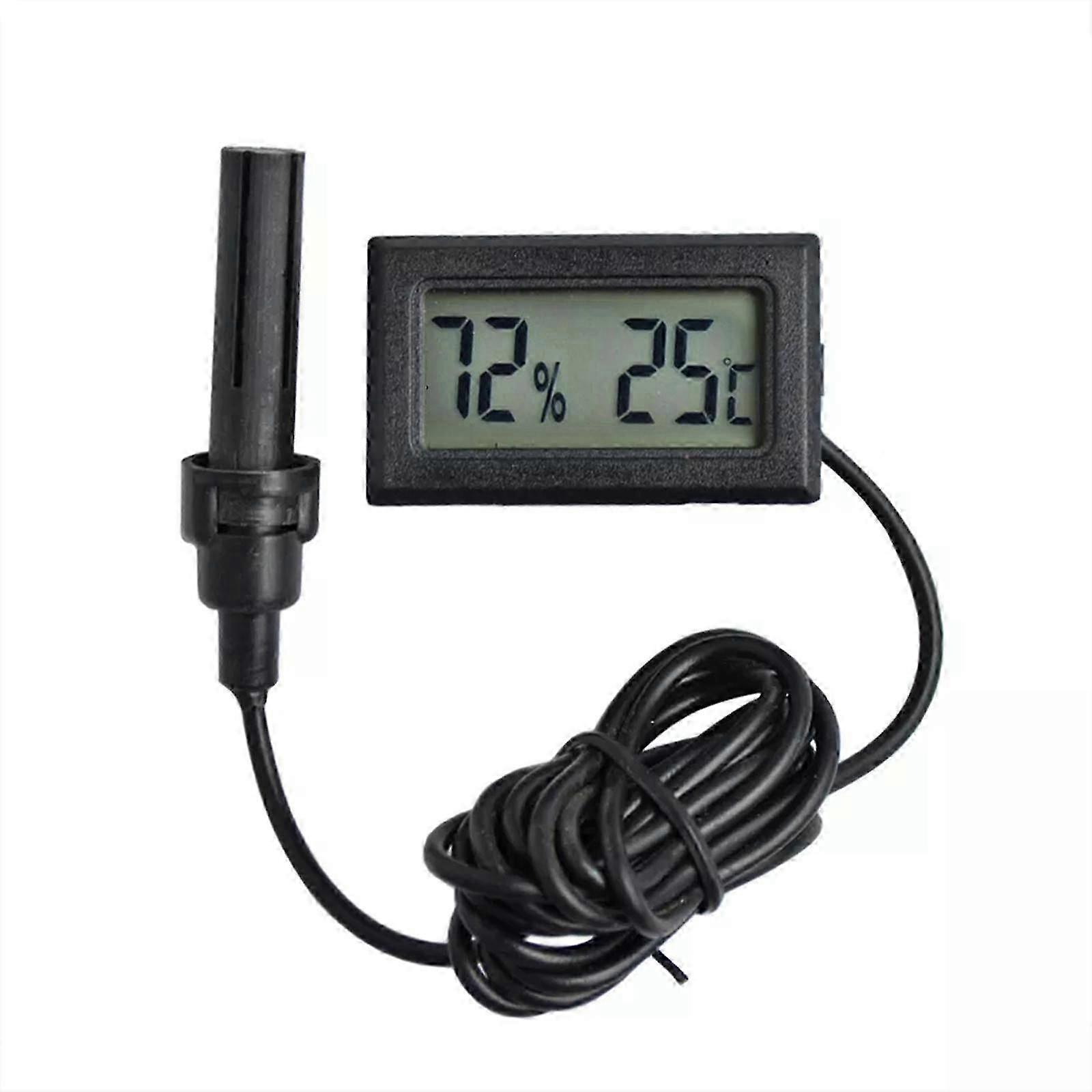 digital hygrometer thermometer set for indoor climate monitoring