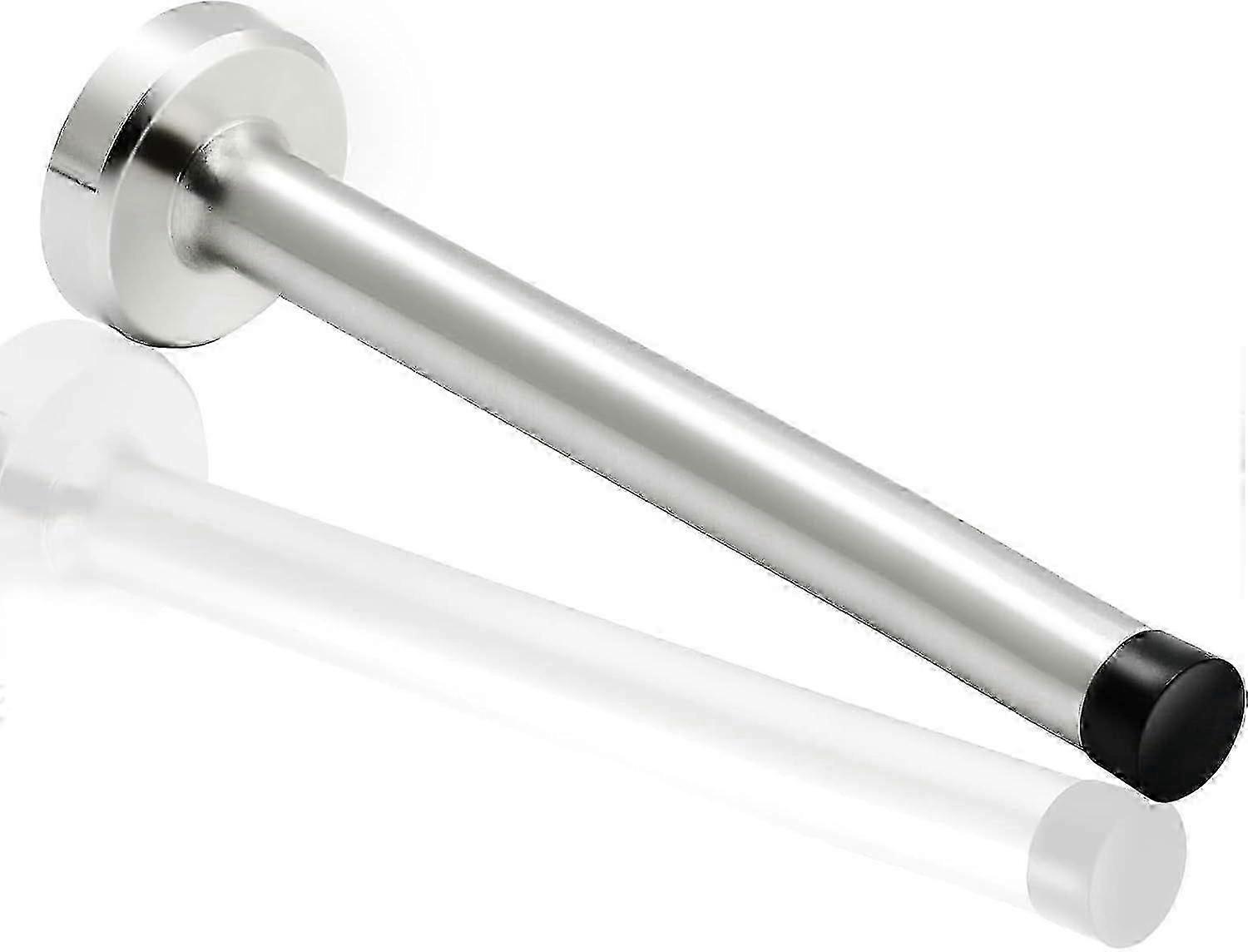 6 بوصة طويلة جدا الفولاذ المقاوم للصدأ سدادة الباب - مصقول النيكل المثبت على الحائط اللوح باب توقف الوفير لتدقيق الطفل