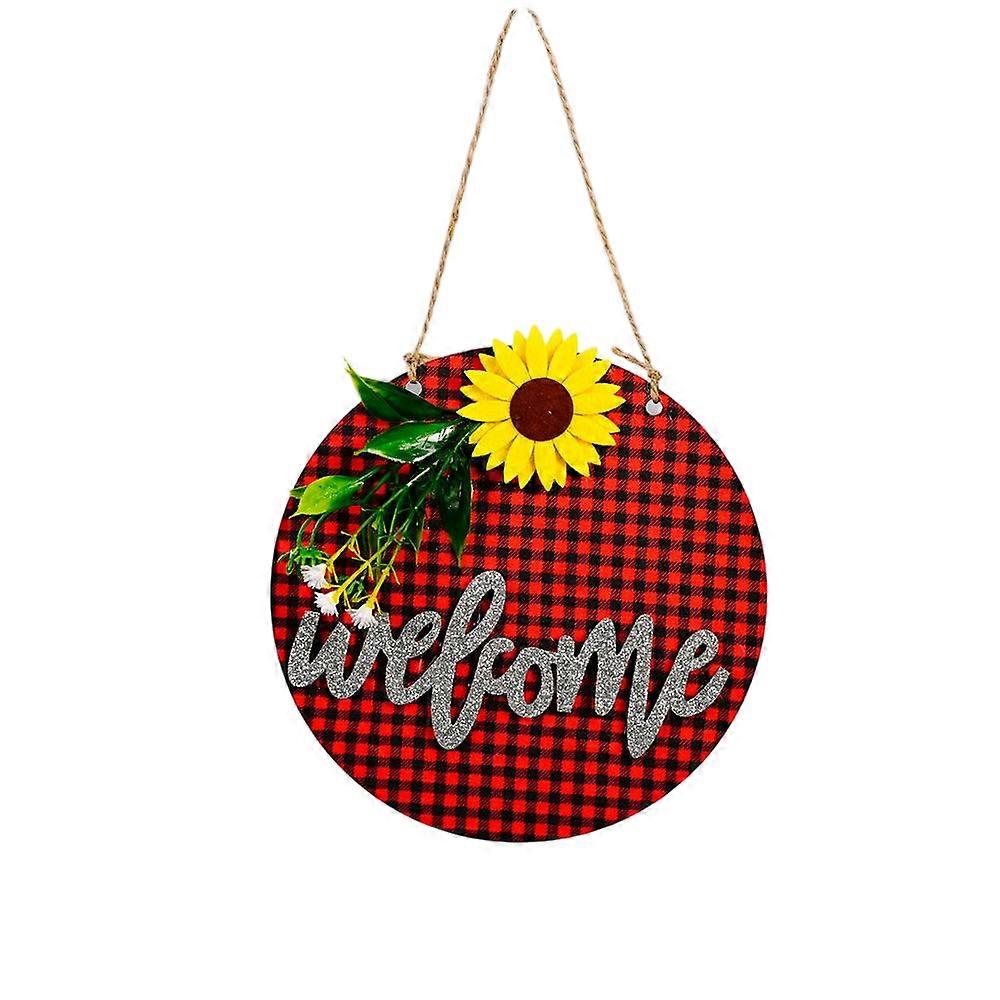 Patchwork small door signs, various styles, creating a strong Christmas atmosphere