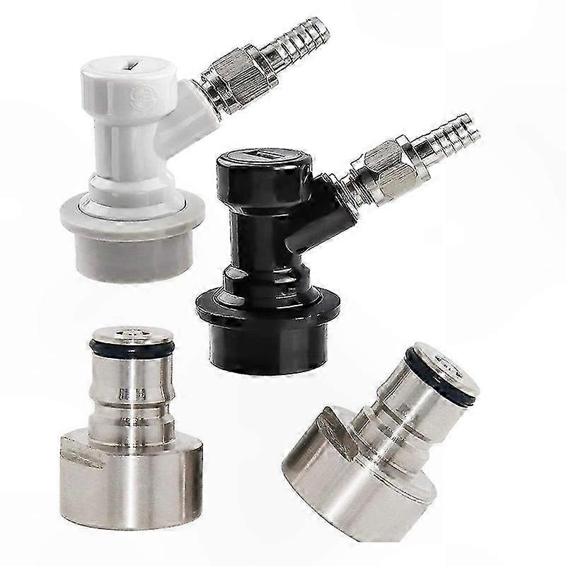 5/8 Thread Stainless Steel Ball Lock Quick Disconnect Adapter for Keg Coupler Conversion Kits