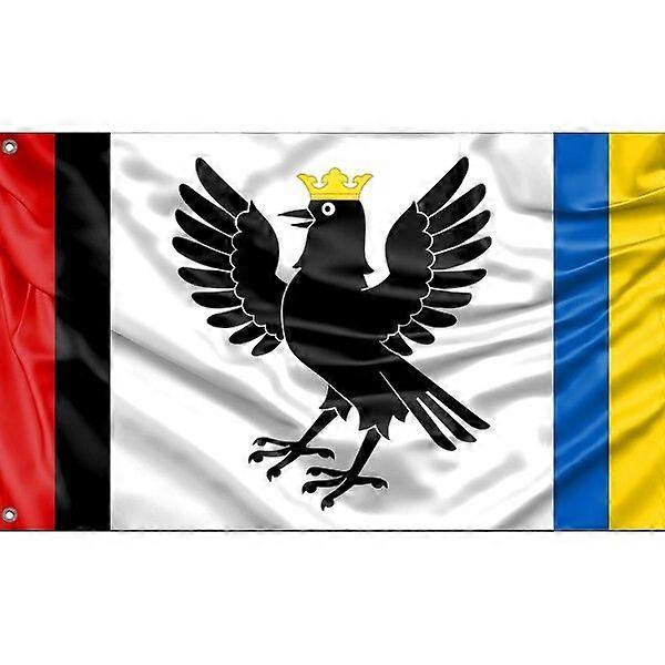 Ivano-Frankivsk Flag Ukraine Pattern 591