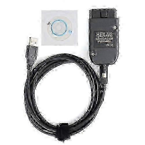 VCDS interface cable with software for vehicle diagnostics