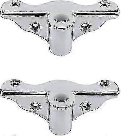 2025 2pcs 316 Stainless Steel Rowlock Oarlock Socket Oarlock Support Bracket For 1/2" Shank