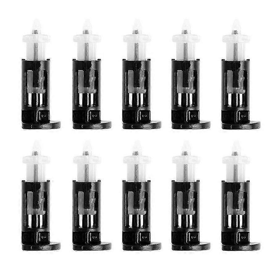 10Pcs Plastic Mounting Clip for CPU Cooler Heatsink Fan 1155 775 Push Pin Fastener