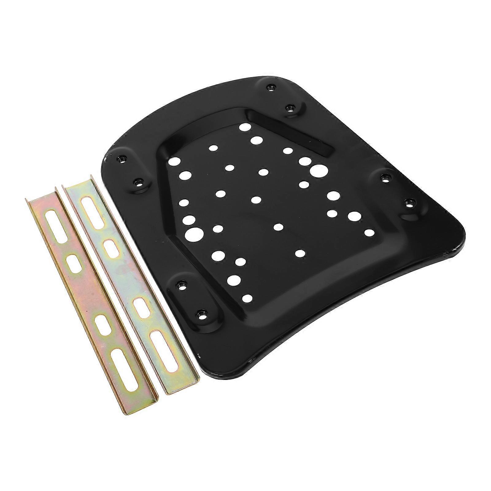 Motorcycle Rear Luggage Rack Durable Steel Mounting Plate for 3Sets