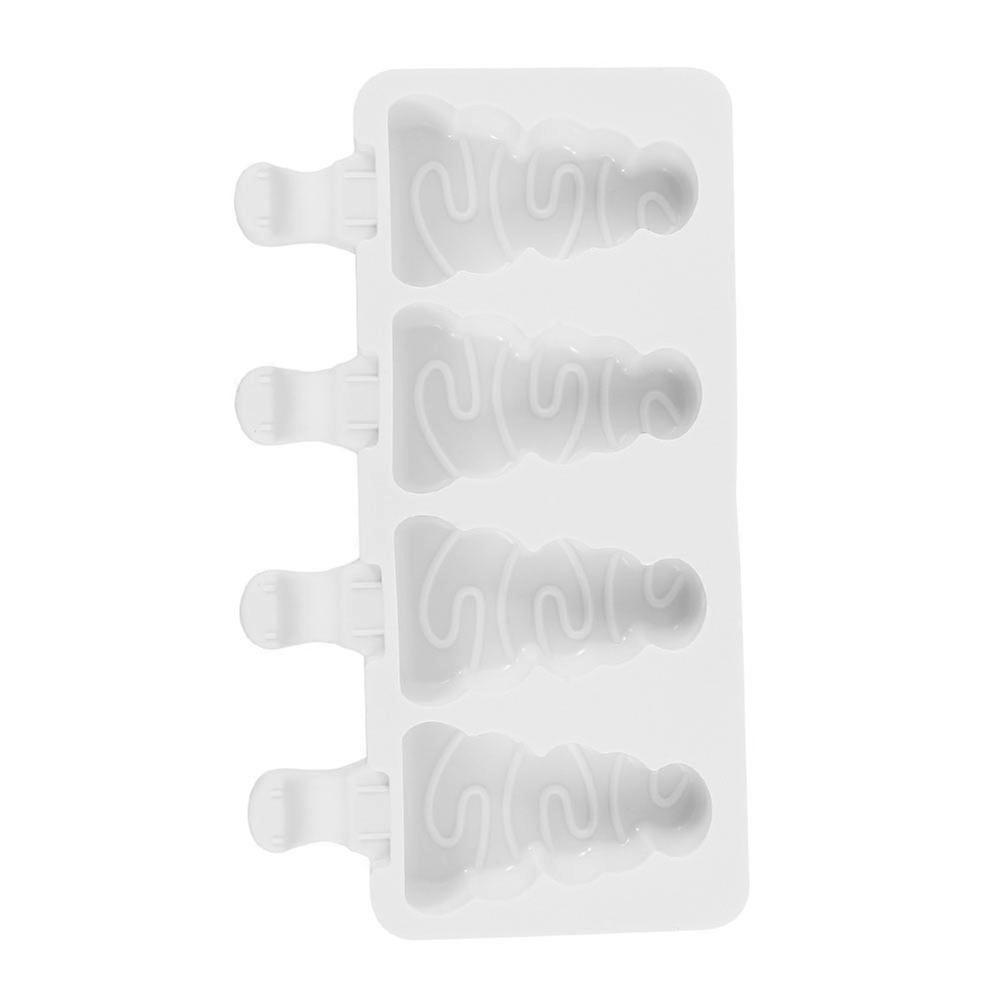Xmas Tree Ice Cream Mold Silicone Mold 1Pcs Popsicle for Decor