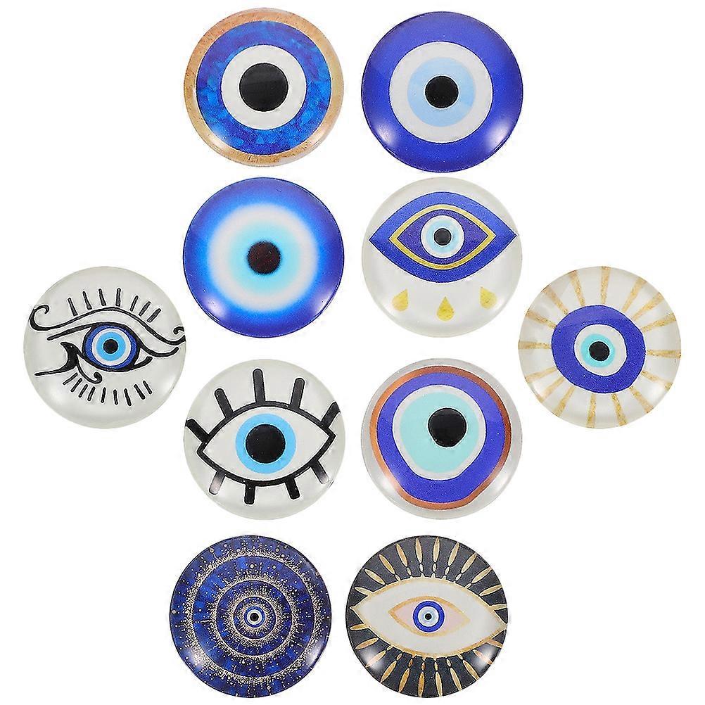 Glow in The Cabochons για διακόσμηση 10 τμχ Σετ θόλου επίπεδης πλάτης