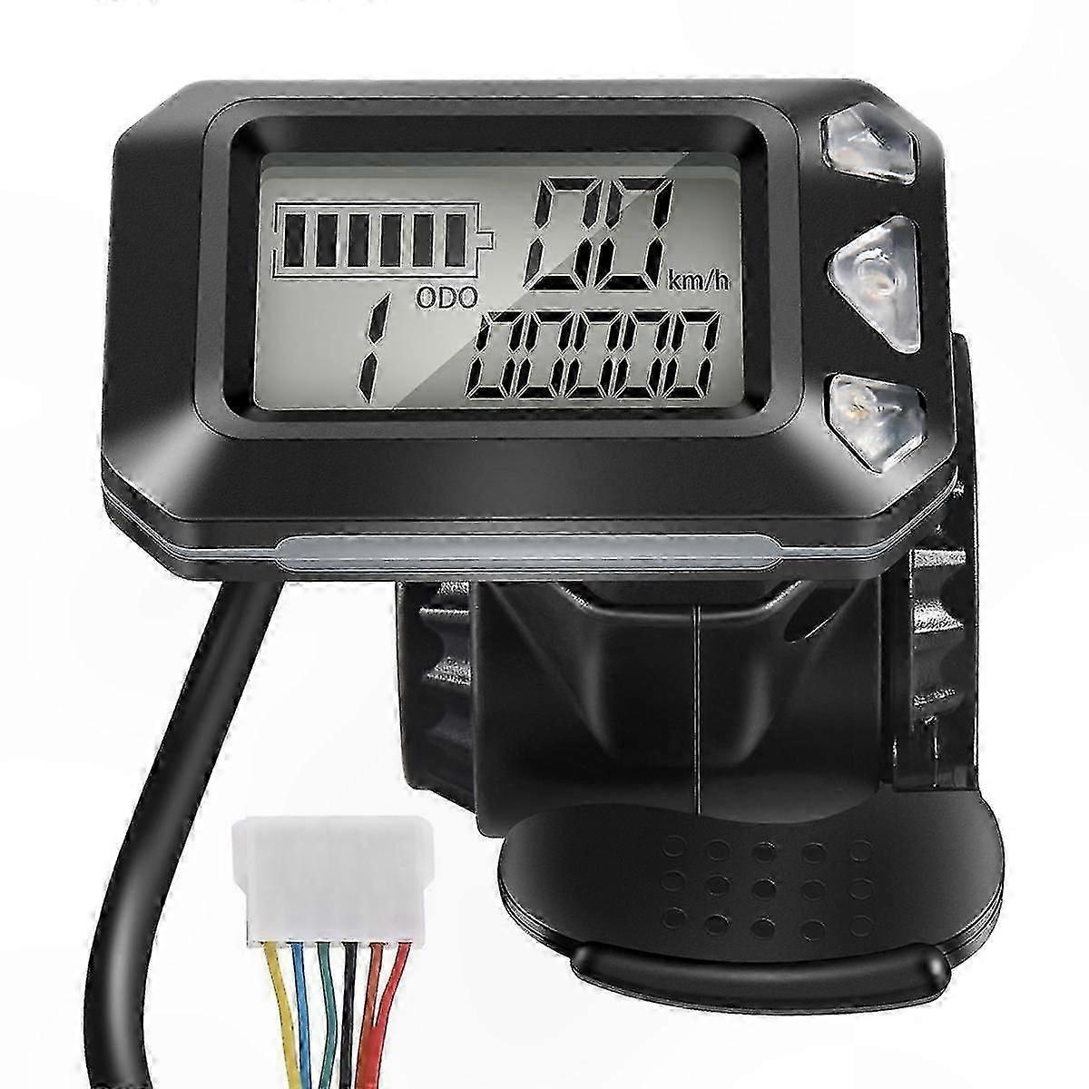 6-Pin Adjustable Display Screen Switch for 5.5" Scooter Parts, Compatible with 24V and 36V Electric Scooters