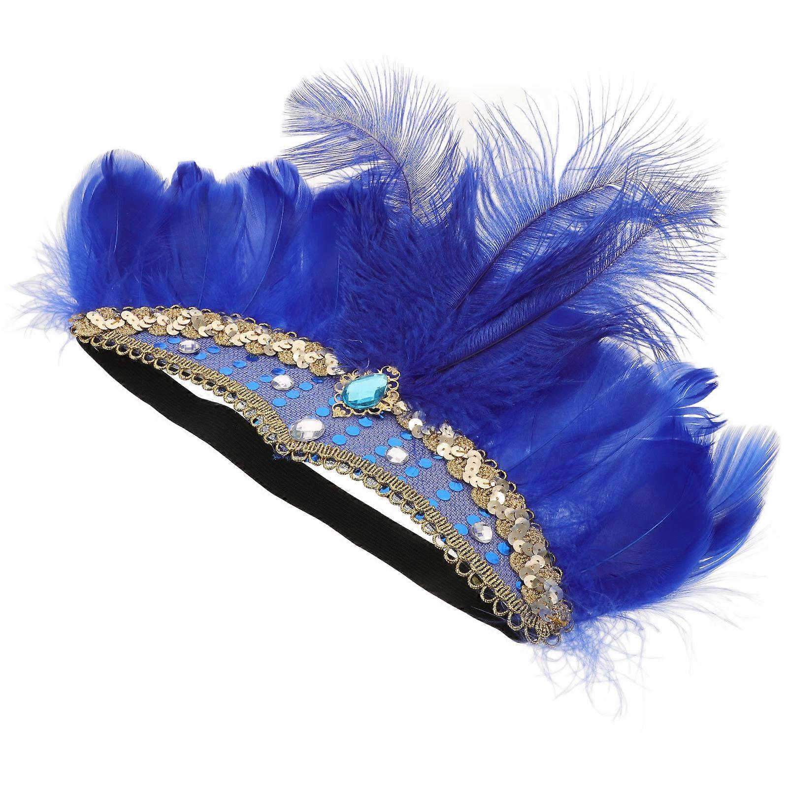 Flapper Headband for Halloween Carnival Color