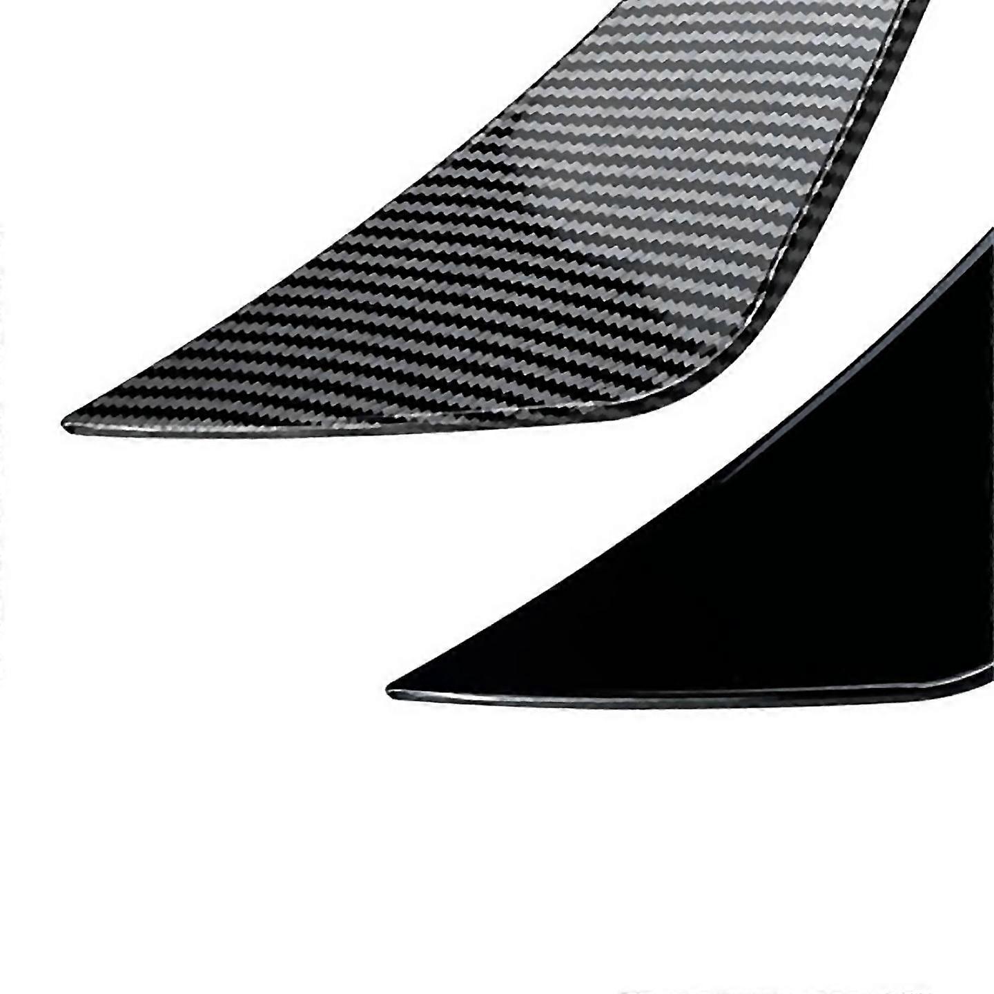For Car Front Bumper Side Splitter Spoiler For Carbon Fiber