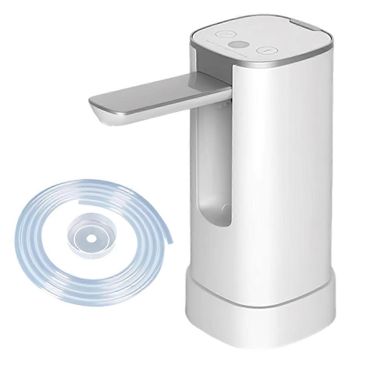 Electric Water Pump 3 Modes Folding Water Suction Pump USB-C Charging Portable Water Jug Pump for Home Office RV Camping B