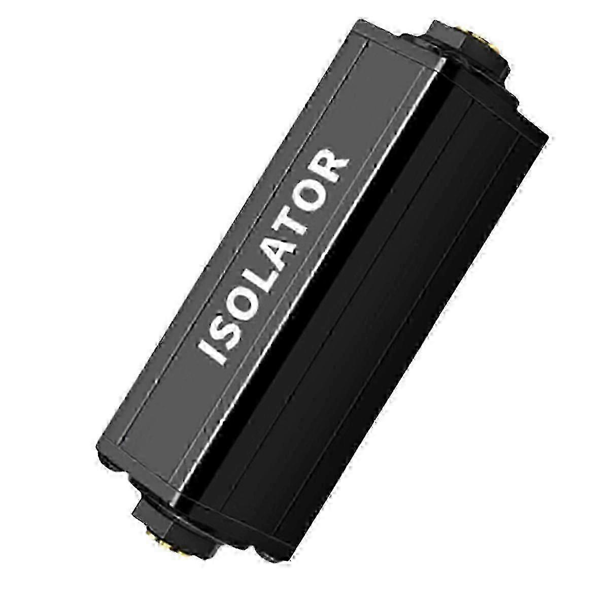 6.5 Audio Isolator Sound Current Noise Eliminator Ground Loop Isolator Audio Isolator Sound Balancing Adapter