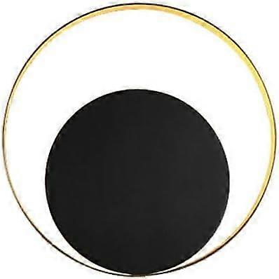 Simple Round Wall Sconces Industrial Iron Wall Light Nordic Retro Bedside Wall Lamp E26/E27 Sockets