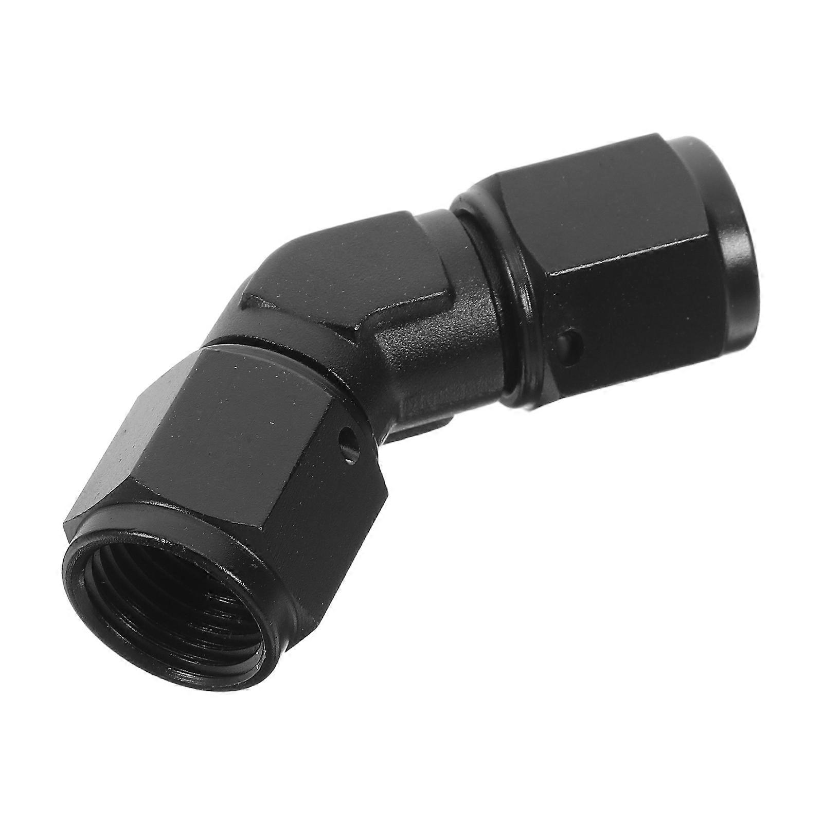 Automotive Oil Line Hose Fitting Adapter Alloy for Engine Parts 2Pcs