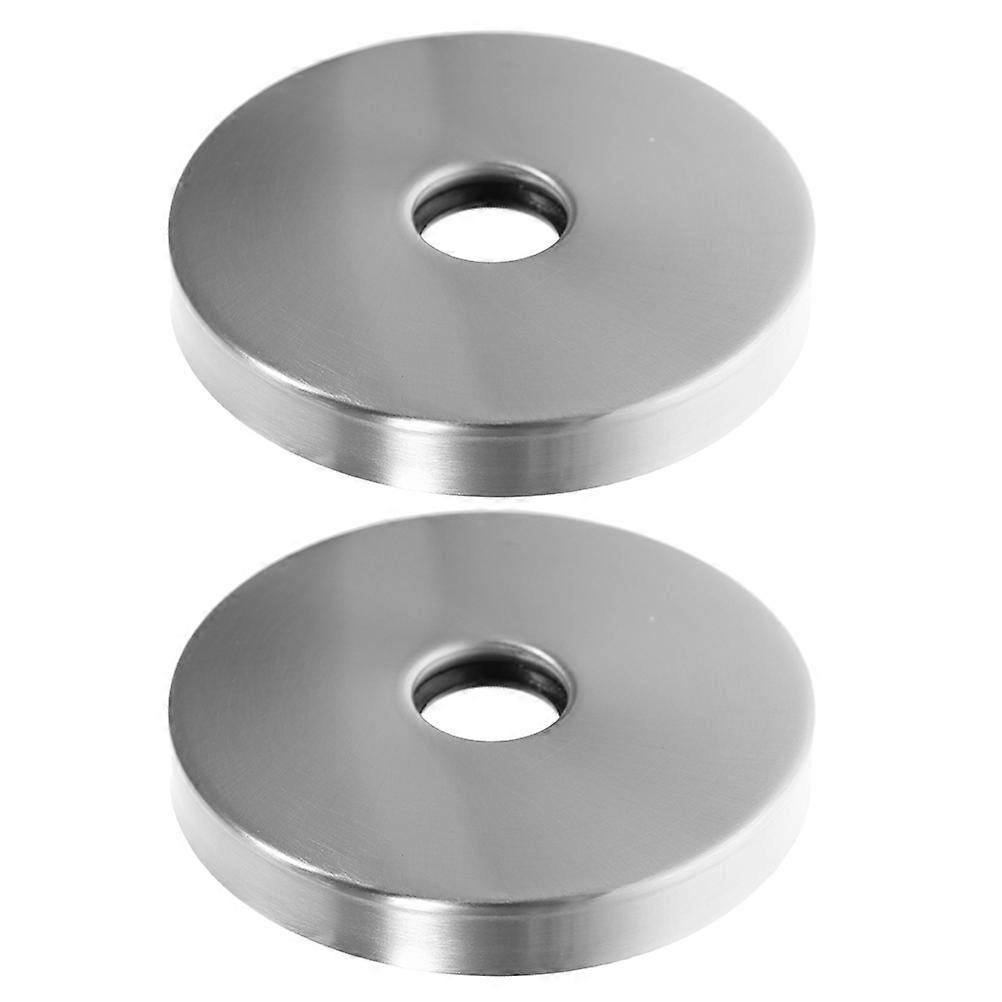 Stainless Steel Shower Escutcheons Plates for Pipe Use 10Pcs