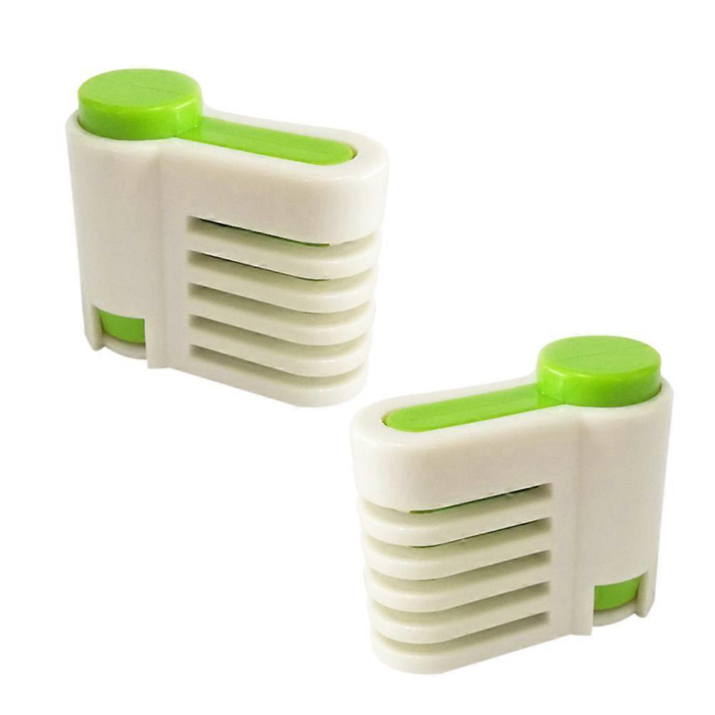 Cake Cutter Adjustable Cake for Baking Use 5Pairs Green Stratification Tool