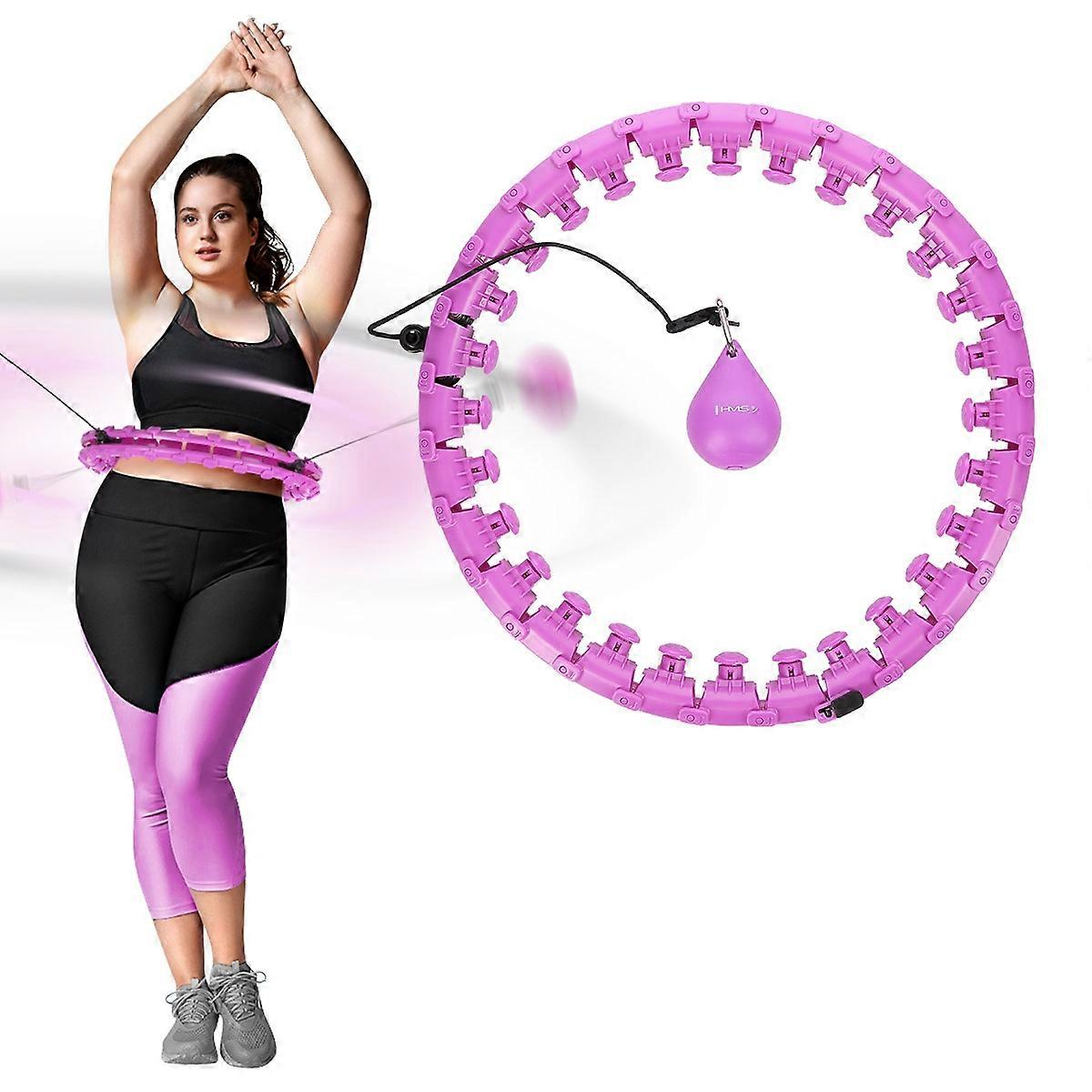 Plus Size Weighted Hula Hoop, Violet
