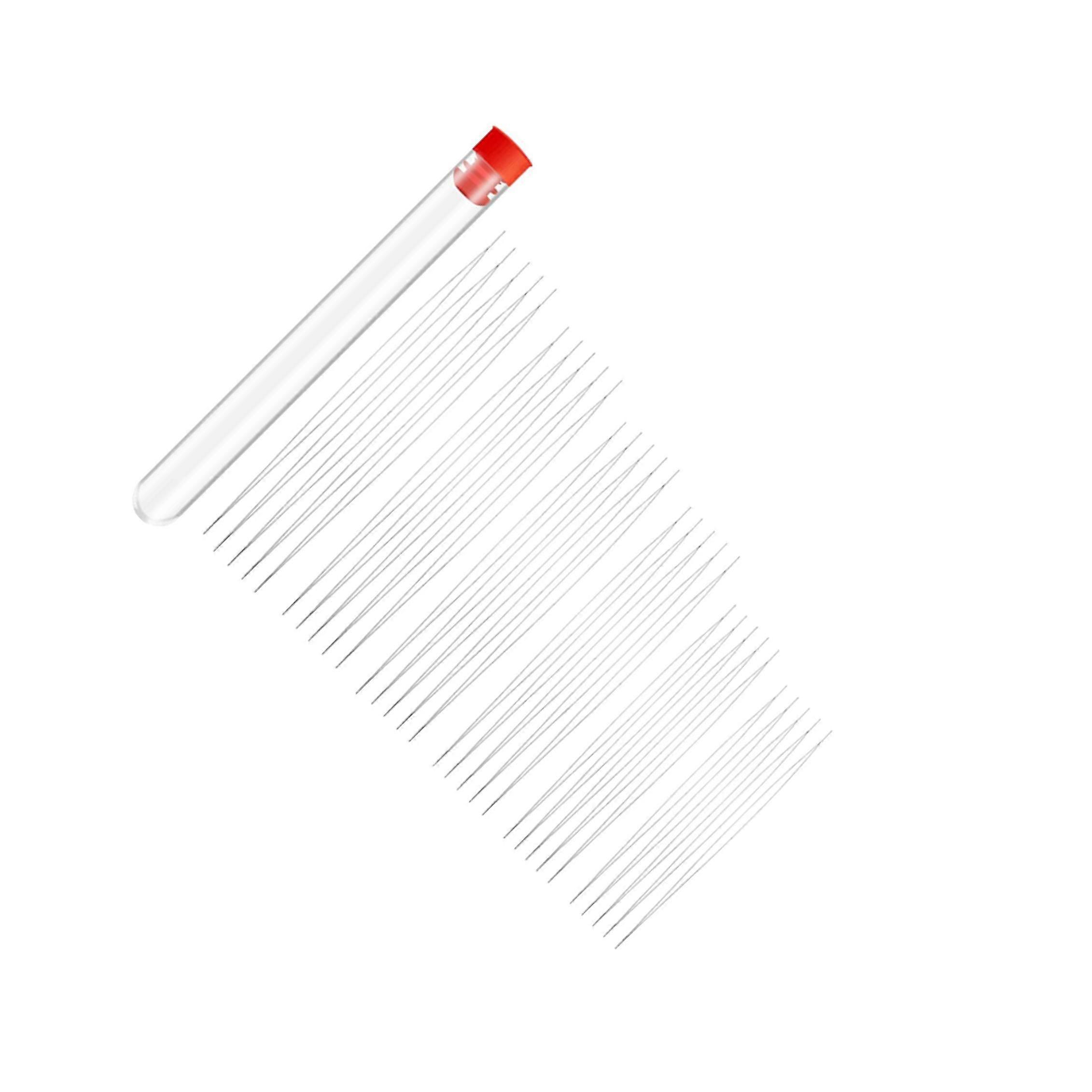 Beading Needles Assorted Size Necklace Threading Tool Thin Needle 30pcs