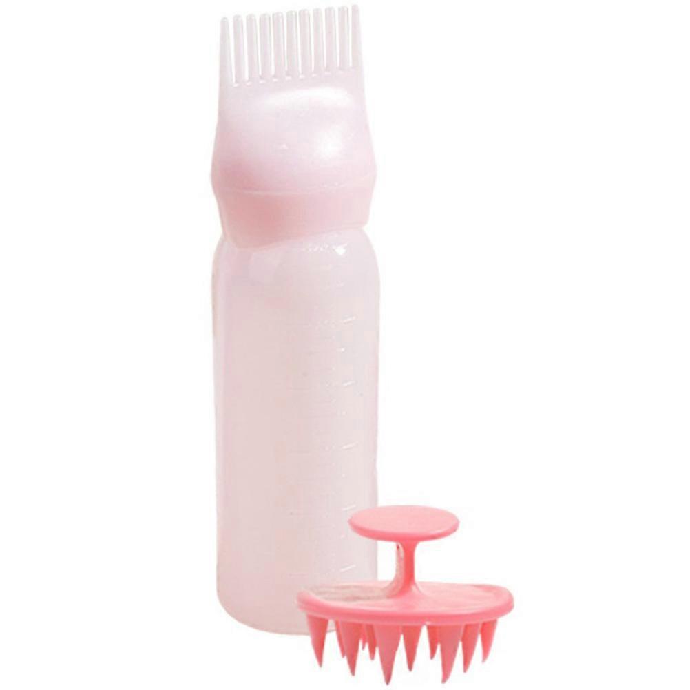 Hair Dye Root Comb Bottle 6Sets with Comb Applicator for Easy Application
