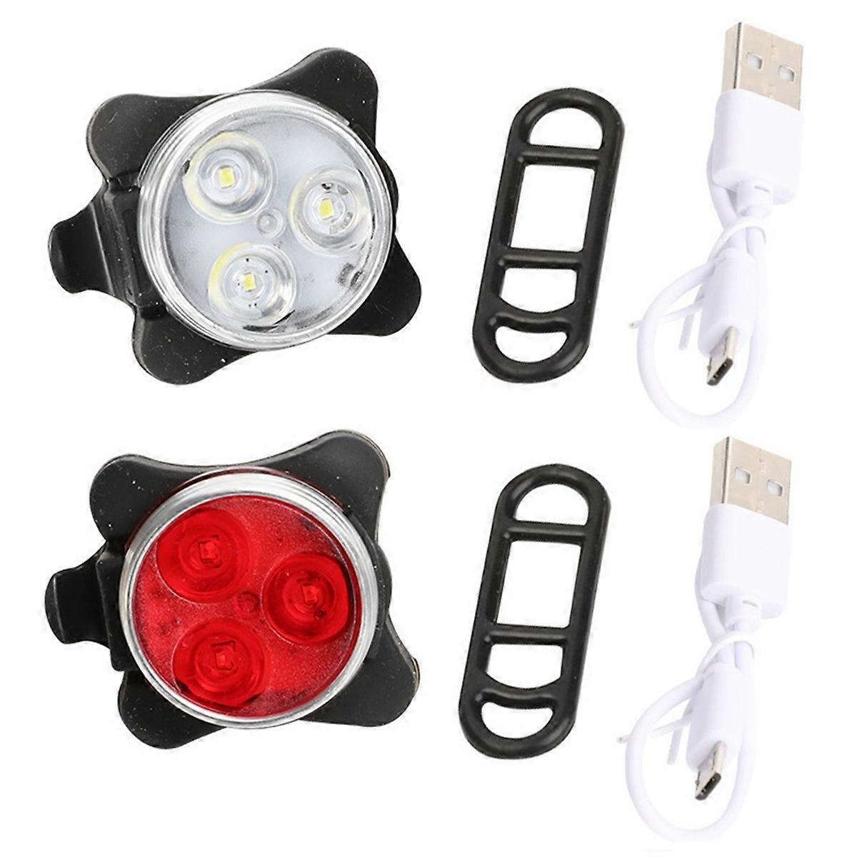 Mountain Bike USB Warning Light Accessories