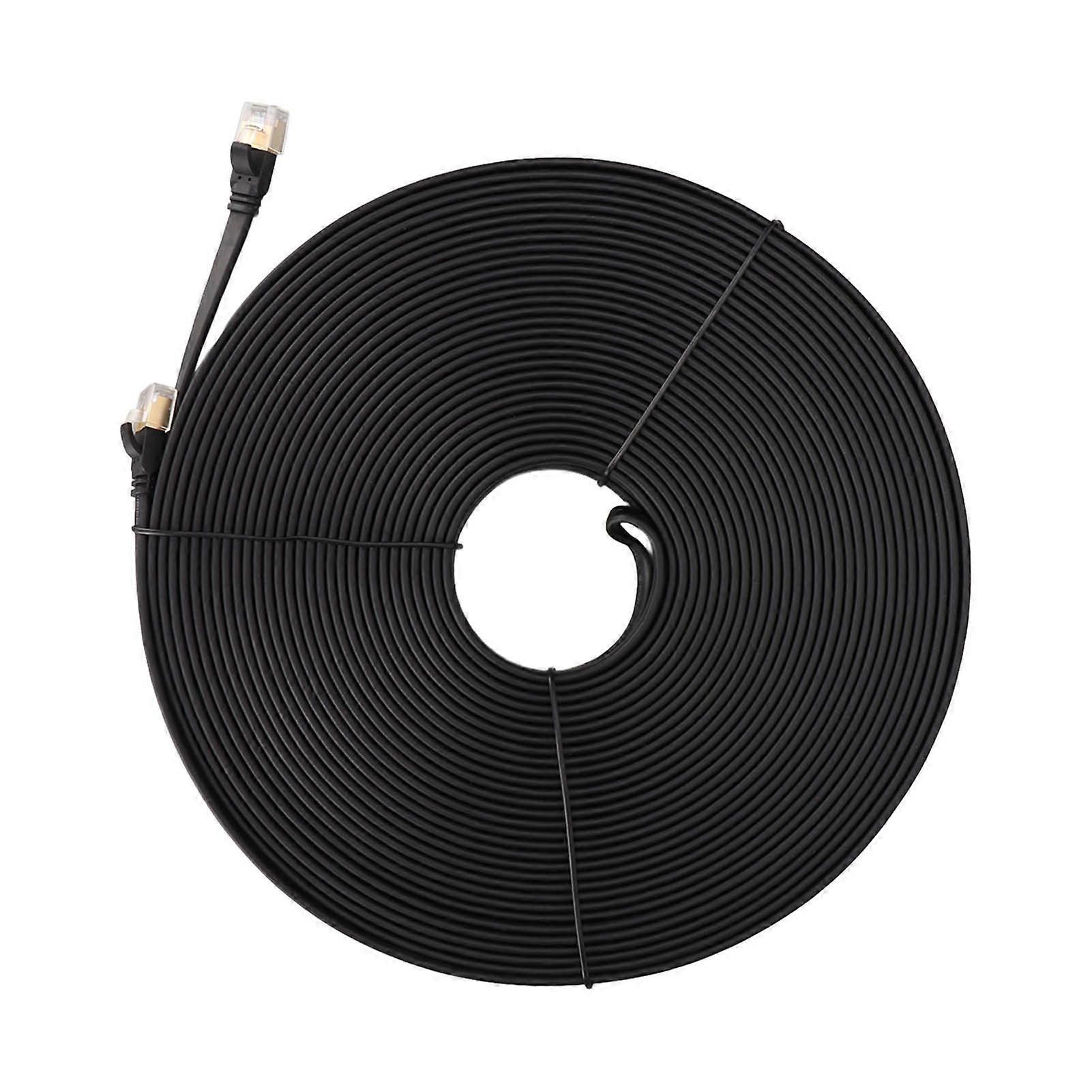 Cat8 Ethernet Cable 40Gbps Transmission Rate 2000Mhz High Speed Internet Cable Cord for PC Router for PS5 for PS3 25m