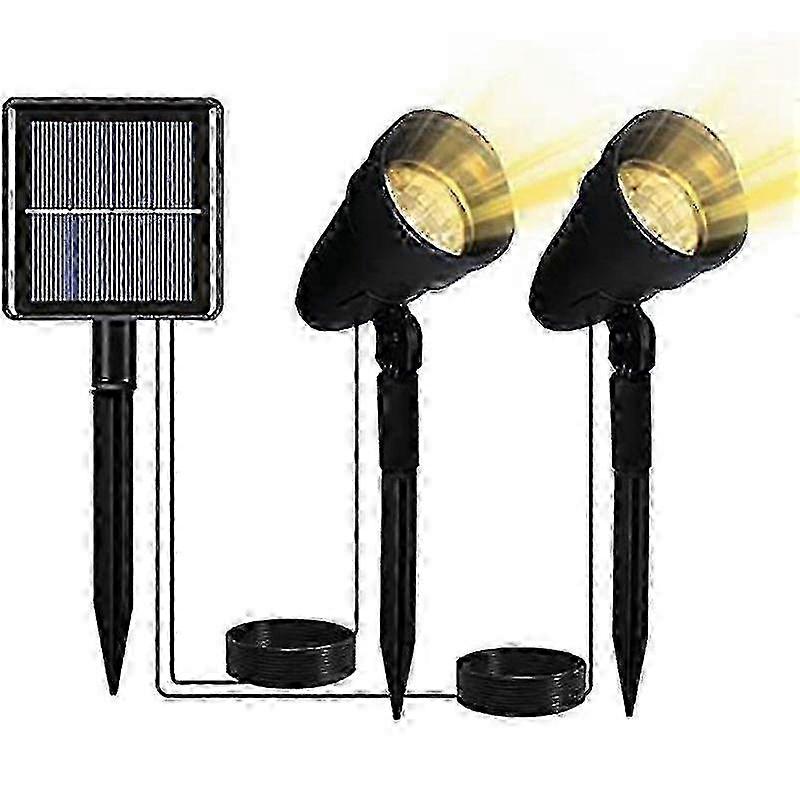 Solar spotlight 2V/100mA panel intelligent control suitable for park paths