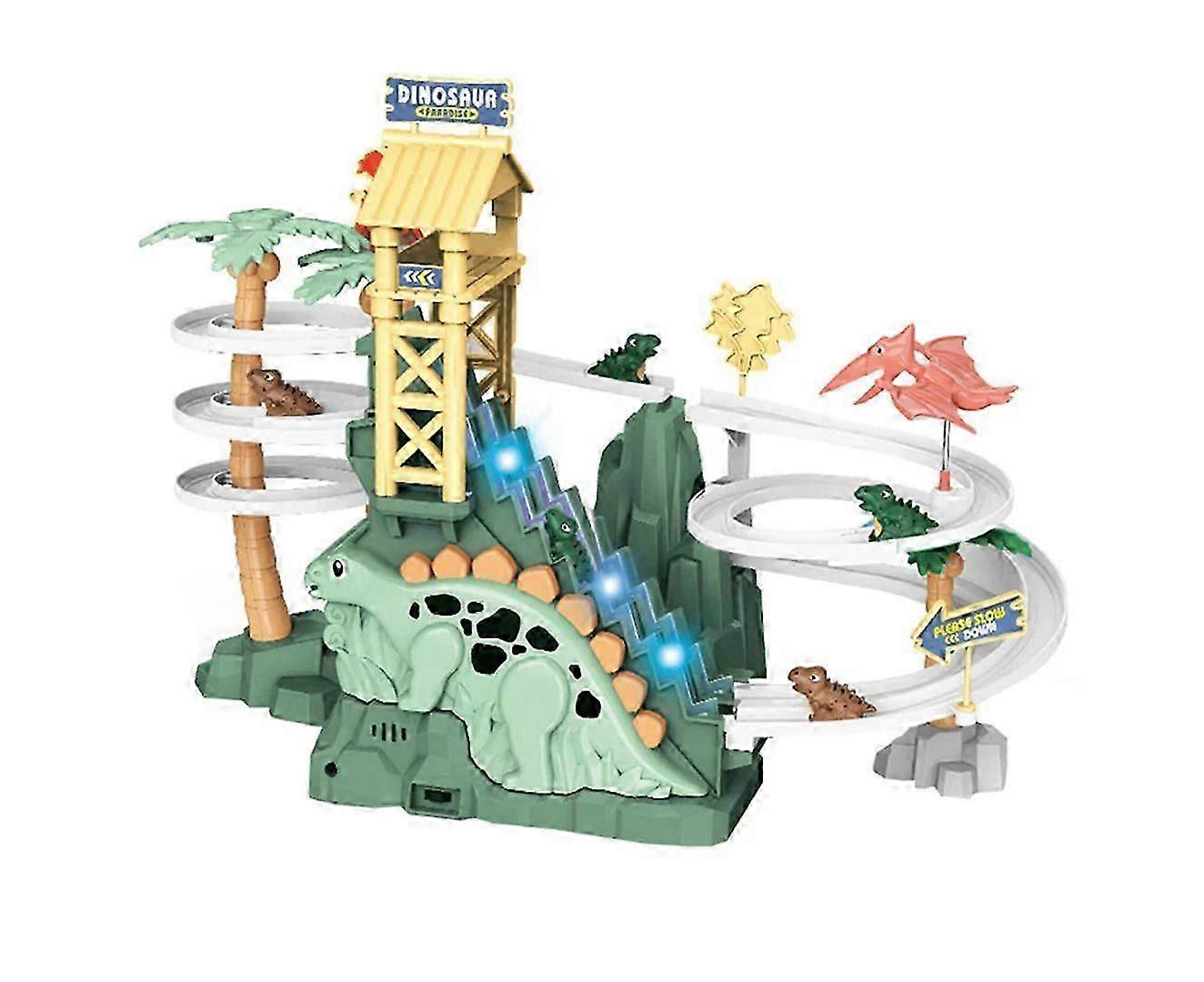 Dinosaur Electric Race Track Set with Light Music