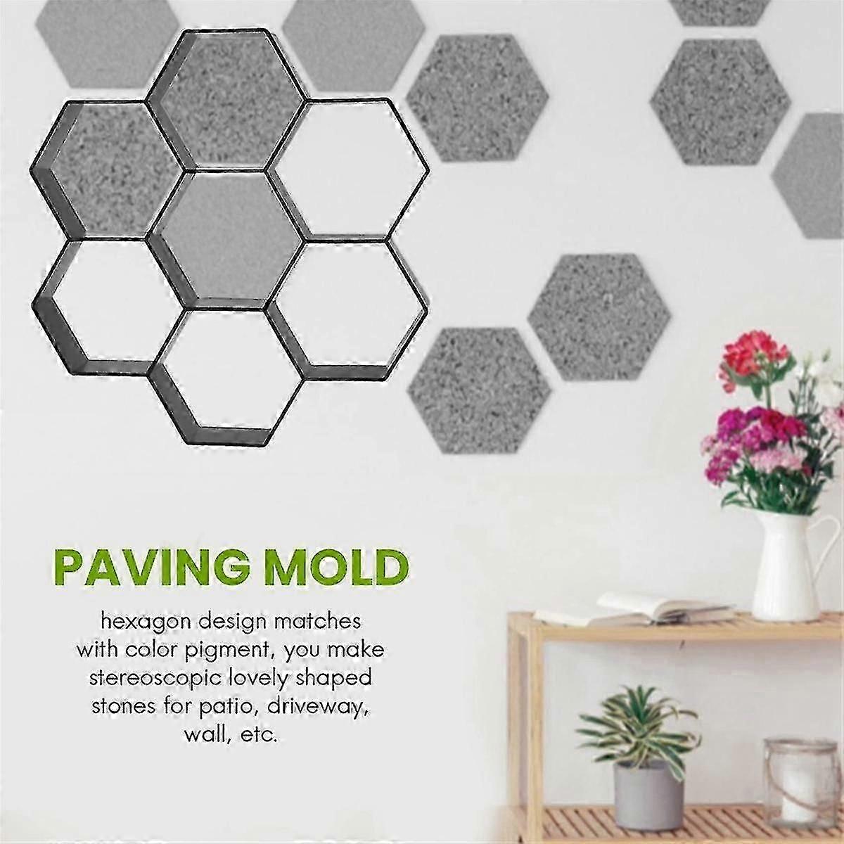 Diy Patio Walk Maker Stepping Stone Concrete Paver Mold Reusable Path Maker Mold Garden Paving Ston