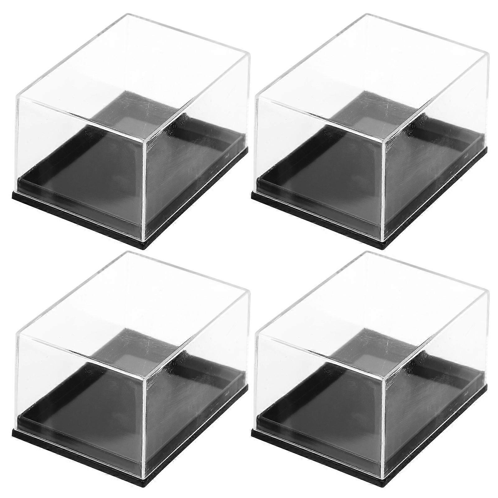 Small Specimen Case Gemstone Display Box for Storage 16Pcs Set