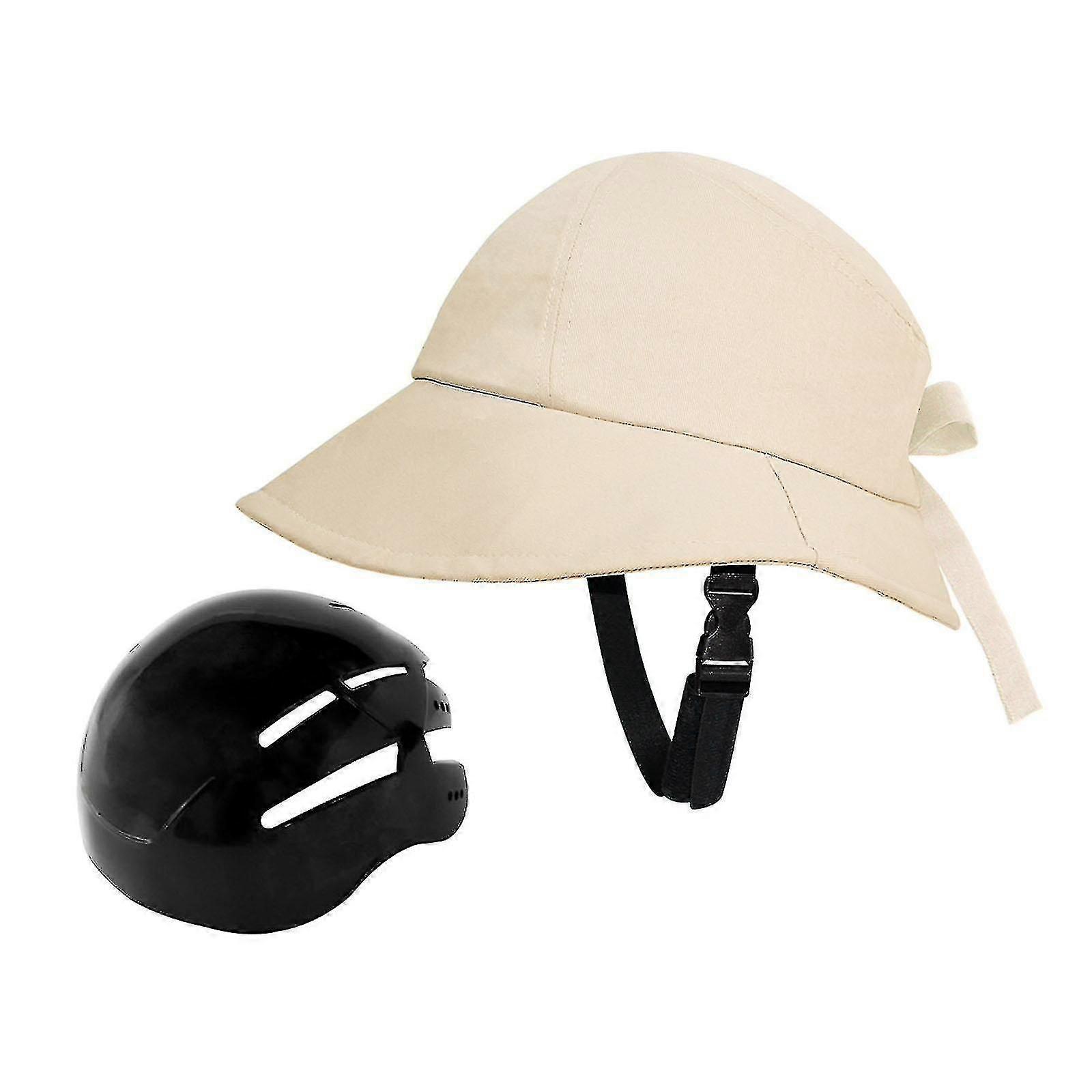 Sun Hat with Bicycle Helmet for Women's