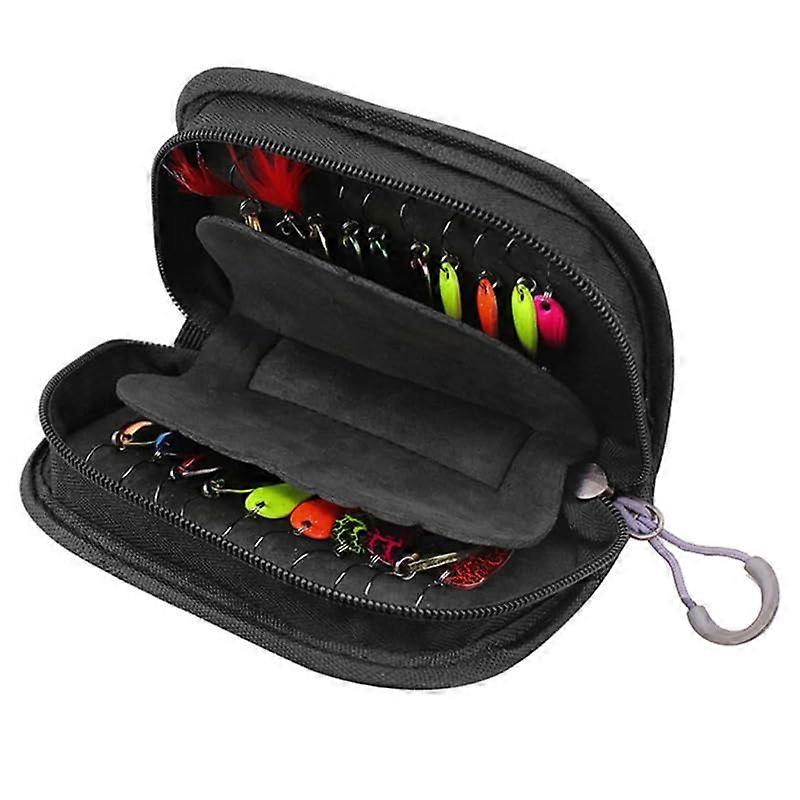20Pcs Metal Fishing Spoons Lures Set For Casting Spinner Bait With Storage Bag Case