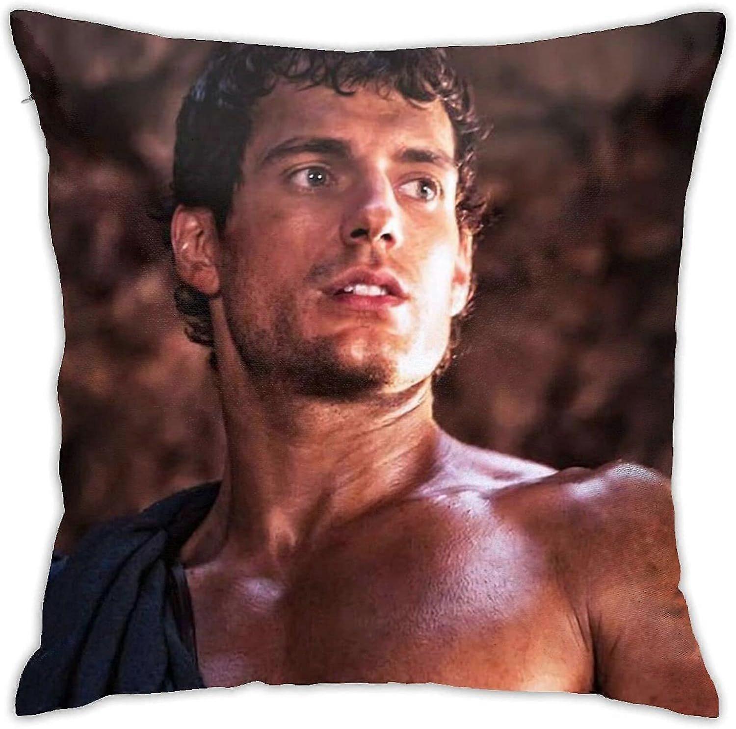 y622ヘンリーカヴィル枕カバー両面印刷スロー枕カバーソフトクッションカバーリビングルーム寝室の枕カバー寮の装飾-TB2122io6