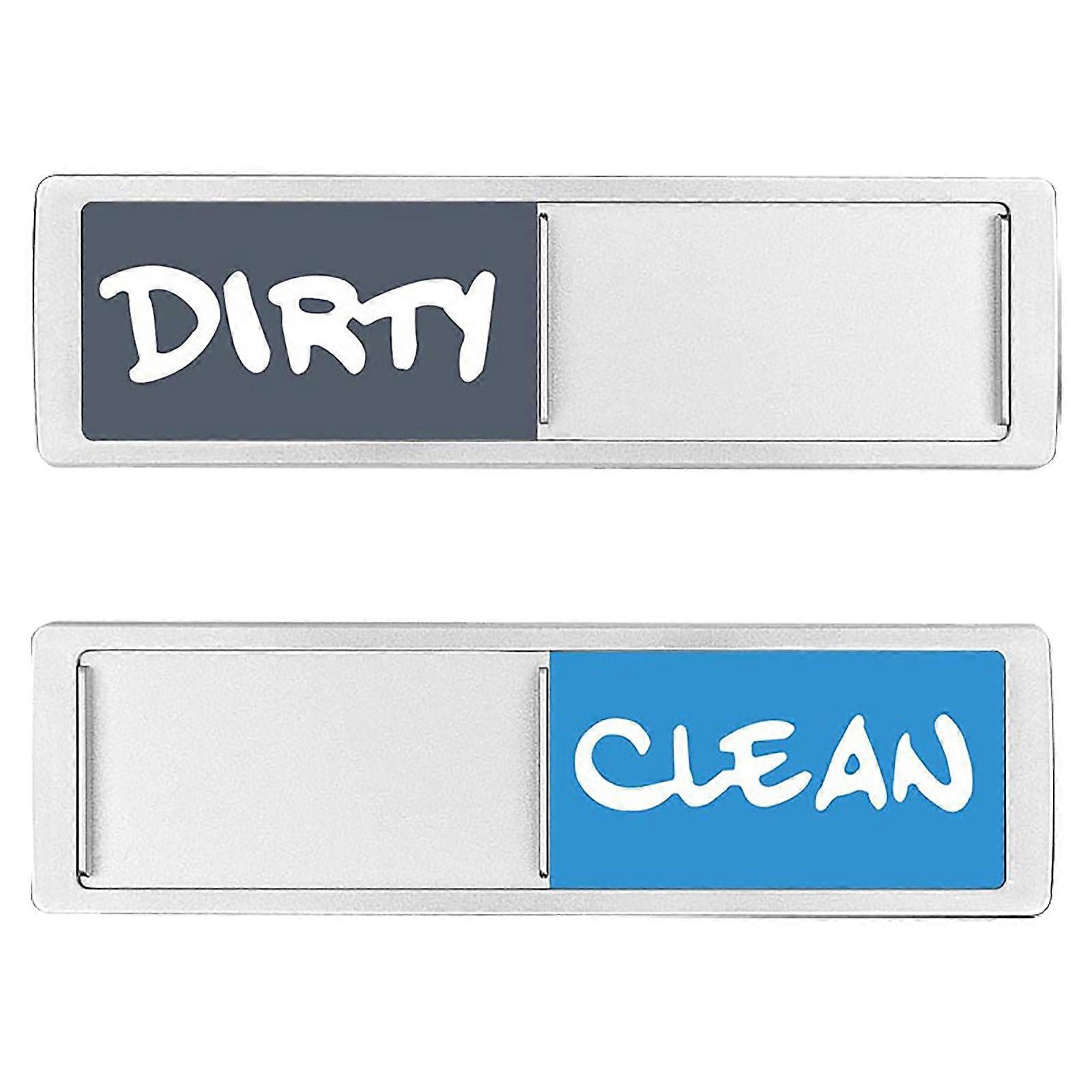 Non Scratch Black Signage Indicator For Kitchen Dishes With Clear