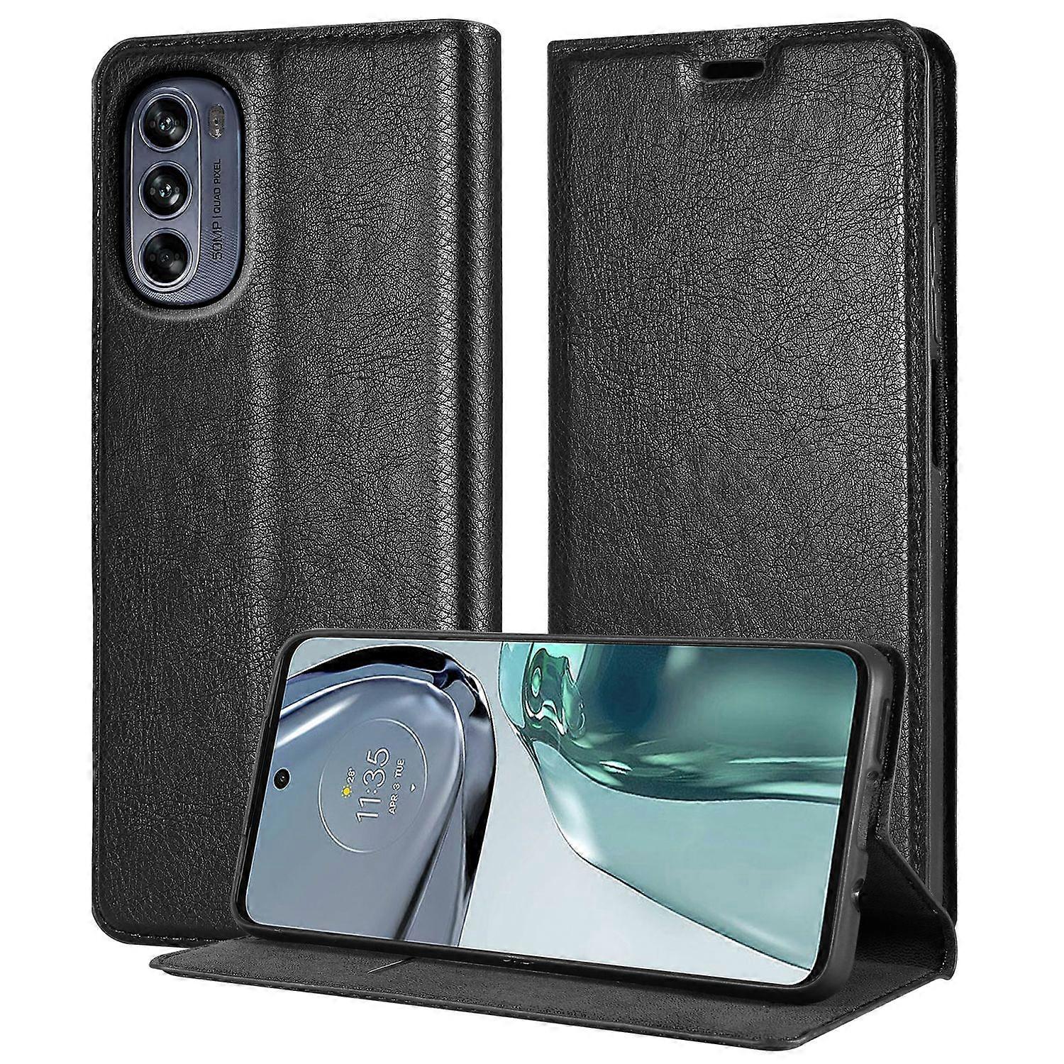 Θήκη Motorola MOTO G62 5G - Προστατευτική θήκη με λειτουργία βάσης και υποδοχή κάρτας