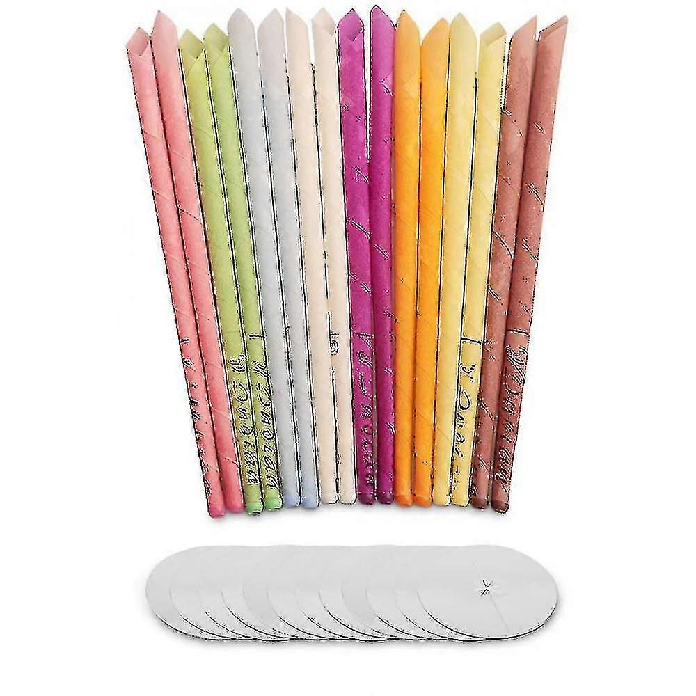 Velas de ouvido com discos de proteção