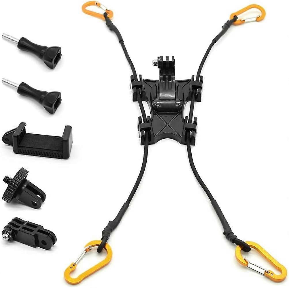 Backstop Chain Link Fence Mount Holder Compatible with GoPro, Insta360 One X2, Smart Phones, Mevo Star