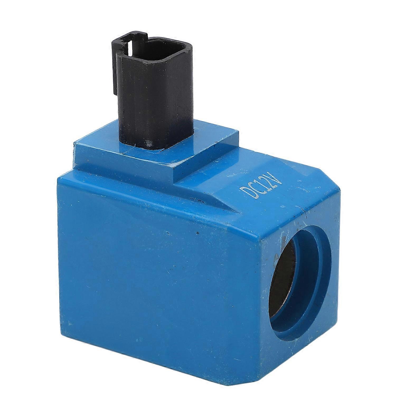 Solenoid Coil 02 365539 DC12V 30W Metal Solenoid Valve Coil Replacement for JCB Backhoe Loader 3CX 4