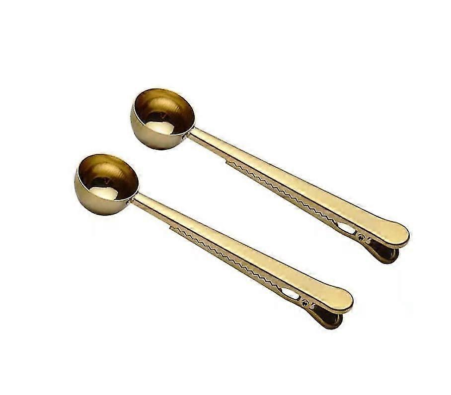 Kitchen Two-in-one Stainless Steel Spoon 2 Pcs
