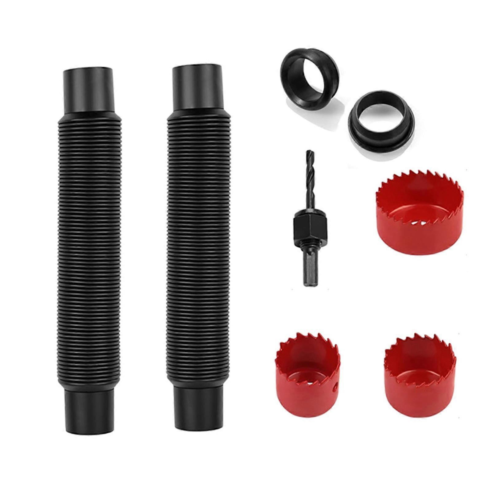 Quick Connection Rain Barrels Overflow Set With Hose Adapter For Vegetable Easy Garden Watering And Water Conservation Multicolor