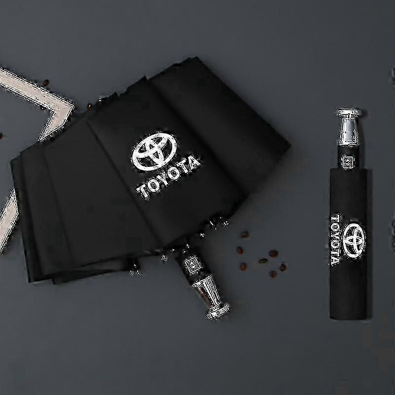 10-bone Auto Logo Rain Windproof Umbrella