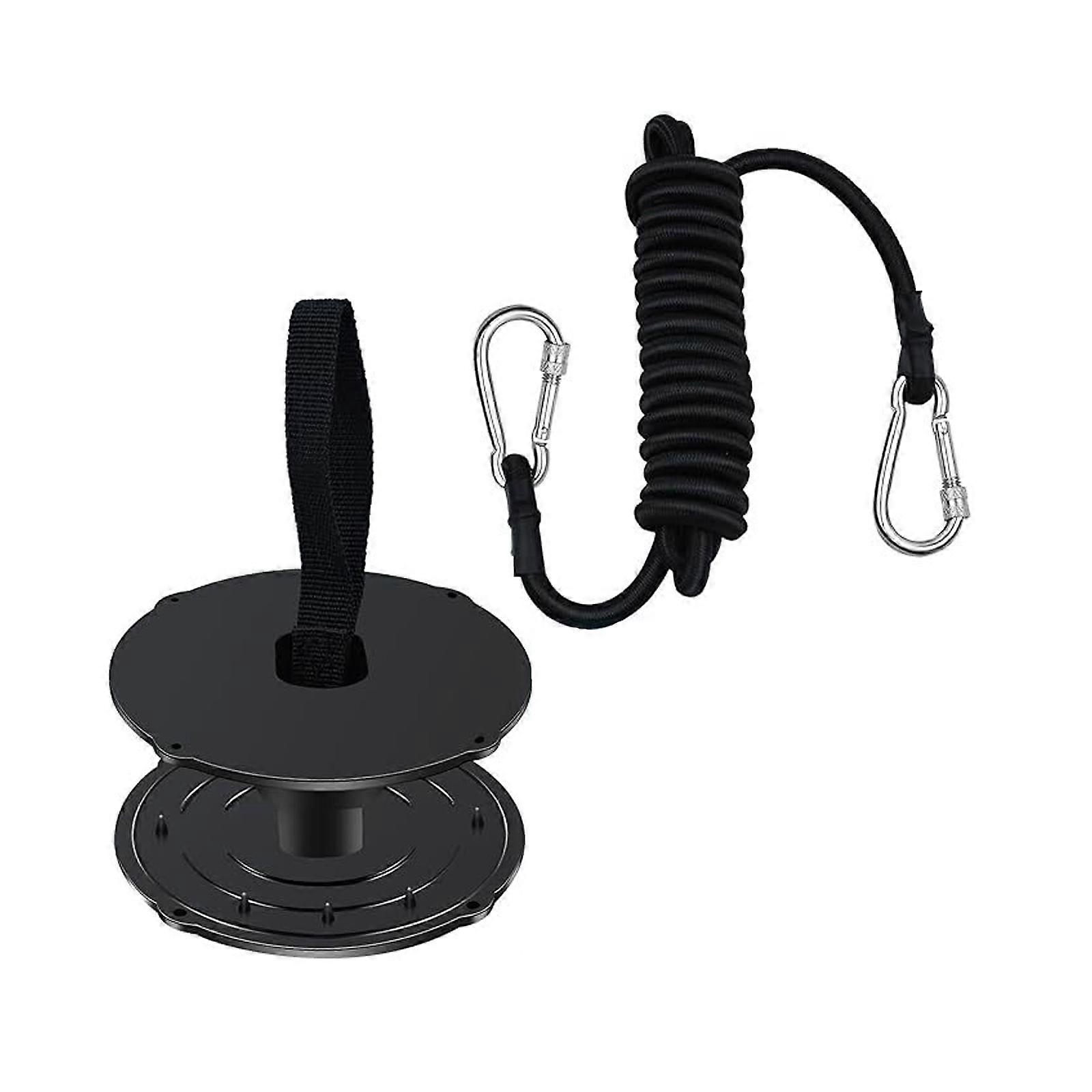 Nonslip Floating Water Pad Tie Down System with Heavy Type Rope and Secure Locking Mechanism Multicolor