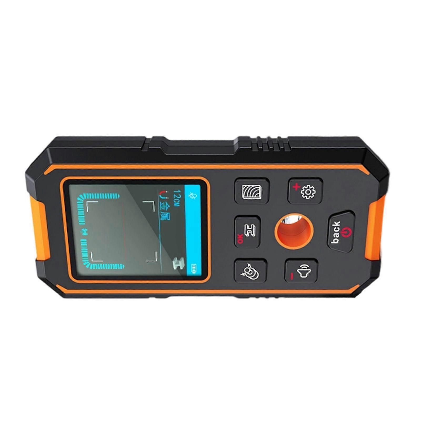 Digital Studs Finders Featuring Depth Control And Multiple Material Detection Wall Detection Tool For Wire Metal Pipe Multicolor